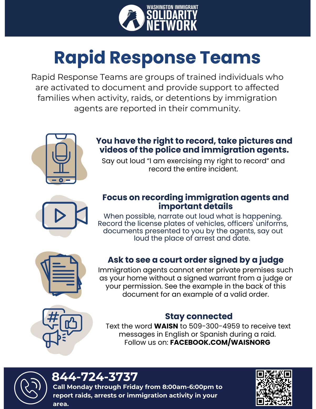 WAISN Rapid Response Training
